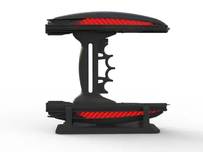 Romulan Disruptor - Star Trek - Commercial - Printable - STL 3D print model