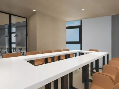 Startup Company Office Set 3D model