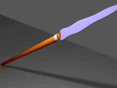Tombak Spear 3D model