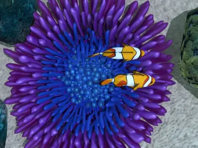 Under the sea animation Free 3D model