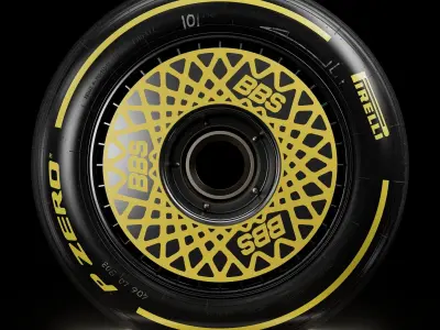 Pirelli PZERO F1 2022 In Use 3D model