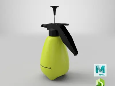 Garden plant water sprayer 3D model