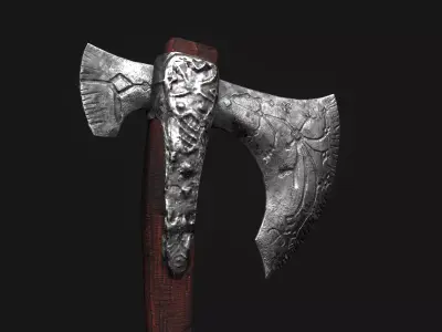 Leviathan Axe Model Low-poly 3D model