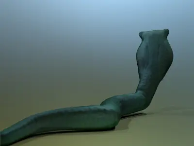 Snake - Lenny The Snake Free low-poly 3D model