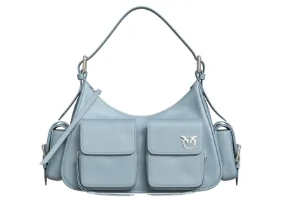 Handbag PINKO Love Birds motif cargo shoulder bag  3D model