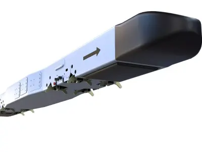 Spice-250 Smart Quad Rack SQR 3D model