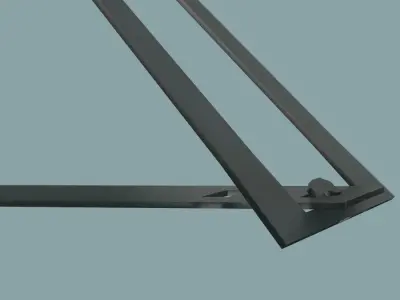 Phone stand Low-poly 3D model