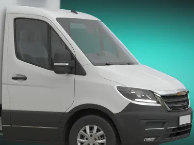 Generic Cargo Van 3D model