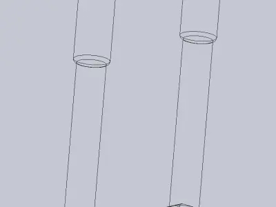 A5M4 Riser 3D print model