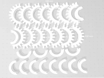 mobius Gear Free 3D print model