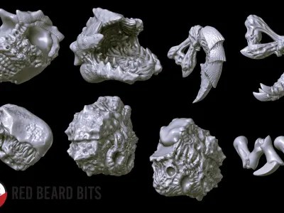 Xenoteras Bomber 3D print model