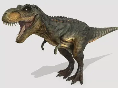 Tyrannosaurus Low-poly 3D model