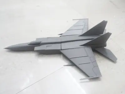 MIG-25 FOXBAT SCALE 1-72 PRINTABLE STL FILES 3D print model