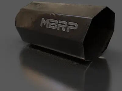 MBRP EXHAUST TIP 3D model