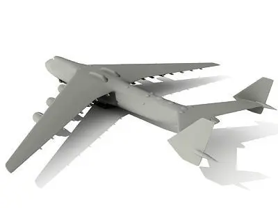 Antonov airplane 3D model