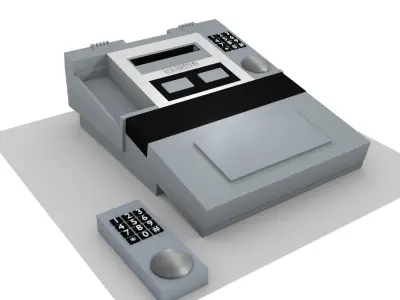 10 video game consoles part 2 3D model