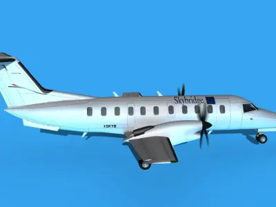Embraer EMB120 Skybridge 3D model