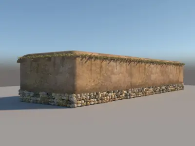 Neolithic structure 3D model