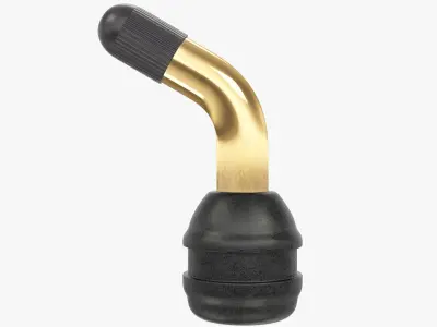 Car Wheel Nipple V2 3D model