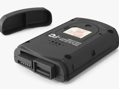 Portable Game Memory Unit 3D model