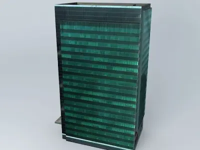 Wisma Bakrie 2 office building 3D model