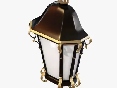 Classic Facade lantern 2 3D model
