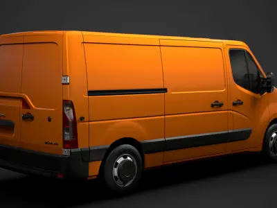 Opel Movano L2H1 Van 2020 3D model