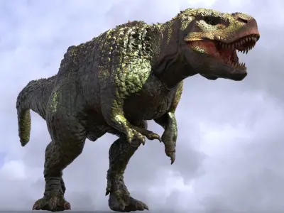 T Rex Sculpture  3D model