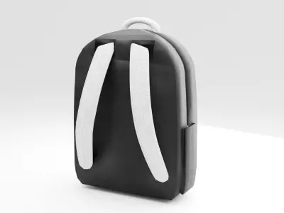 High-Quality Realistic Backpack 3D Model Free low-poly 3D model