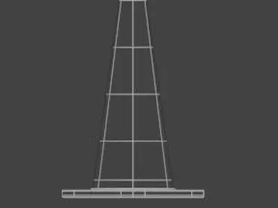  Road Obstacles 3D Model Free low-poly 3D model