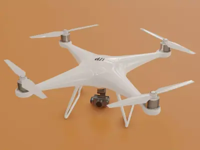 DJI Phantom 4 3D model