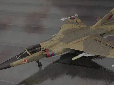 Dassault Mirage F1 3D model