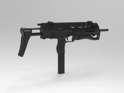 Heckler Koch MP7 3D model