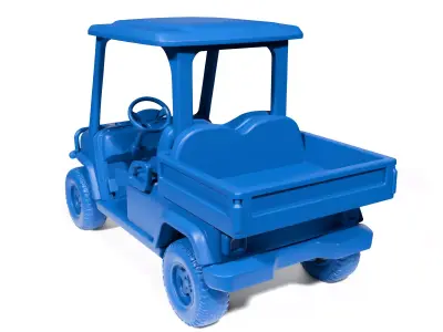 Golf Cart 3D print model