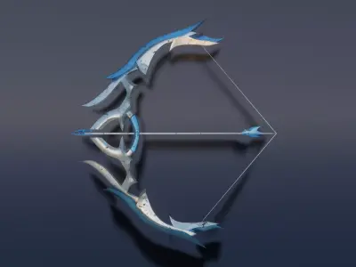 Fancy Bow - Project Files Free low-poly 3D model