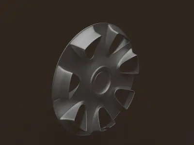 Hubcap wheel cover Free 3D model