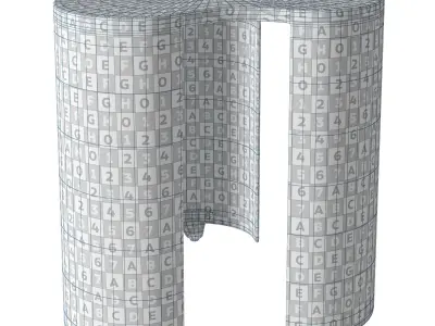 HM Home side table 3D model