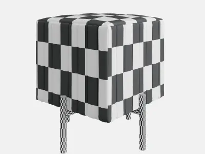 Pouf Mallund Free 3D model