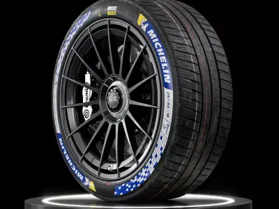Michelin Pilot Sport EV 24 64 18 Clean 3D model