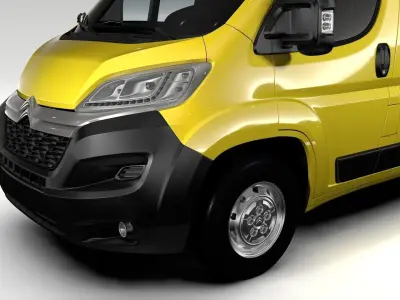 Citroen Relay Van L3H3 2017 3D model