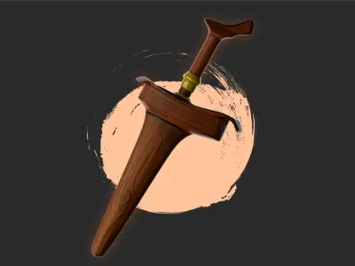KERIS NUSANTARA FULLY RIGGED Free 3D model