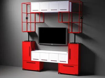 Tetris Sideboard Free 3D print model