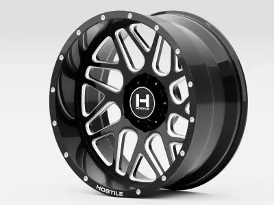 Hostile Sprocket H108 Rim 3D model
