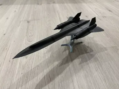 SR-71 Blackbird 3D print model