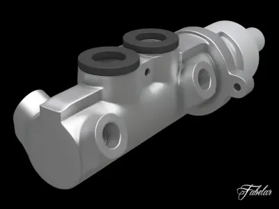Brake master cylinder 3D model