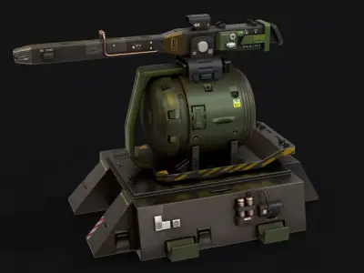 Sentry Turret 3D model