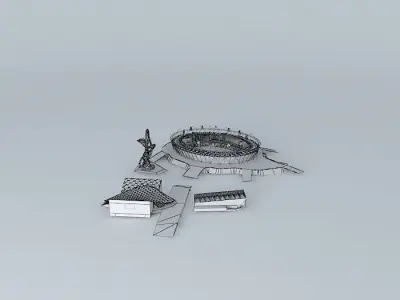 olympic park part 1 Free 3D model