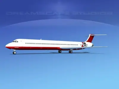 McDonnell Douglas MD-90 Corporate 3 3D model