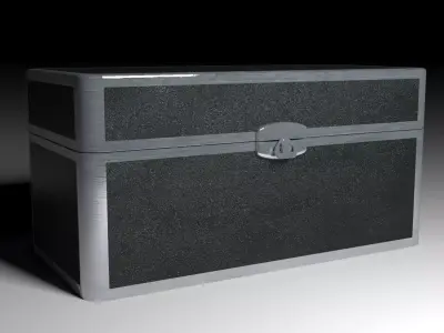 Cable Case box textures Free 3D model