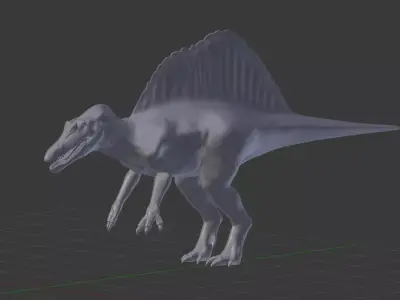 Jurassic Park III spinosaurus model  3D model